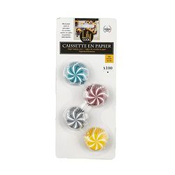 Lily cook CMKB5423 SET 100 Moldes PAPEL śr. 4,5 cm