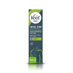 Veet for Men Hair Removal Gel Cream, Chest And Body Hair Removal Cream, 200 ml