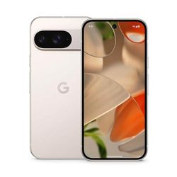 Google Pixel 9 - ontgrendeld Android-smartphone met Gemini, geavanceerde camera, 24-uurs batterij en 6,3-inch Actua-scherm - porselein, 256 GB
