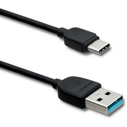 Qoltec 50391 USB-kabel 1,2 m USB 2.0 USB A USB C svart