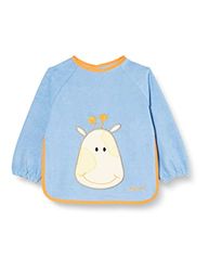 Playshoes Unisex babyärmar haklapp långärmad 507136, 7 – blå, en storlek (1-pack)