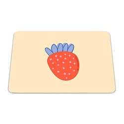 Bonamaison, Rectangle Pop Art Digital Printed Mouse Pad, Non-Slip Base, for Office and Home, Size: 22 x 18 cm