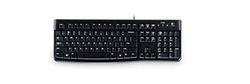 Logitech K120 Tastiera Cablata Business per Windows/Linux, Layout Ucraino Qwerty, Nero