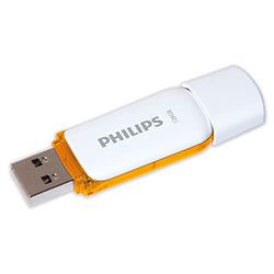 Philips Snow Édition High Speed clé USB 2.0 128 Go pour PC, Ordinateur Portable, Stockage de données informatiques, Vitesse de Lecture jusqu'à 25 Mo/s