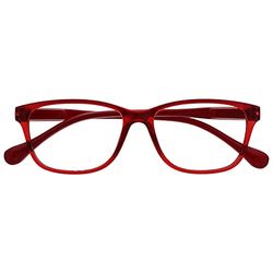 OPULIZE Rosso Leggero Lettori Stile Designer Uomo Donna R27-Z +1,50-50 Gr