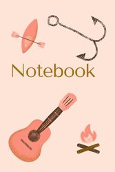 Notebook: Camping style Blank Lined Notebook