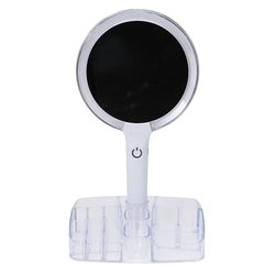 Well Home Miroir de Maquillage avec LED Transparente