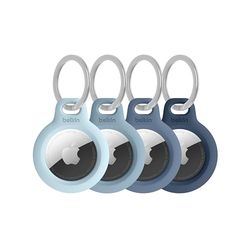 Belkin AirTag Case Keychain Key Ring (Pack of 4) MSC001dsBL