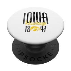 Hawkeyes de la Universidad de Iowa | NCAA oficial | 01AMBK13 PopSockets PopGrip Intercambiable