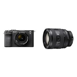 Sony Alpha 7CII di Sony | Fotocamera mirrorless full-frame (compatta, 33 MP, autofocus in tempo reale, 10 fps, video in 4K, display touch orientabile) + Lente SEL2860 + Lente SEL2070G (Nero)