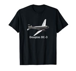 Douglas dc 3 avión dc-3 avión dc3 avión Camiseta