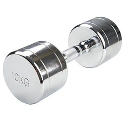 Trendy Unisex 1016594 Hantlar, Silver, 10 kg