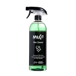 MilKit Bio cykelrengörare, 1000 ml flaska – biologiskt cykelrengöringsmedel spray för vägcykel, gravel och MTB – cykelrengöringsmedel biologiskt nedbrytbar