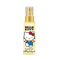 Hello Kitty Tropical Fruits Sparkling Body Mist for All Day Fresh Feeling Spray, 100 ml