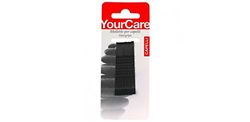 YOURCARE 12 Barrettes Fines Noires 2,5 5,9 cm