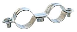 SOMATHERM FOR YOU - pinza a doppio Ø14 - scatola 100 - in acciaio nichelato