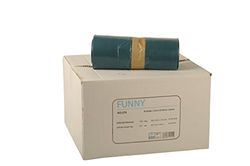 Funny Sacs Poubelle en PEBD régénéré Type 60 (1 rouleau de 250 sacs) Bleu