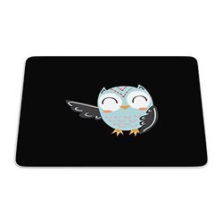 Bonamaison, Tapis de Souris Rectangle Imprimé Numériquement, Fond Antidérapant, pour Bureau et Maison, Taille: 22x18cm