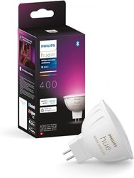 Philips Hue - Bombilla LED Inteligente MR16, Luz Blanca y de Colores, regulable, 6.3W, Compatible con Amazon Alexa (Echo, Echo Dot)