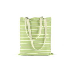 Bonamaison Printed Tote Bag, Reusable Grocery Bag, Shopping Bag, Machine Washable, Foldable, Canvas Cloth Bag with Handles, Size: 34x40 Cm