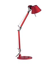 Artemide bureaulamp Tolomeo Micro rood