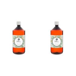MeaVita Glicerina 99,5%, perfetta per la disinfezione fai da te, puramente vegetale, 1 confezione (1x 1000ml) (Confezione da 2)
