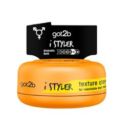 Got2b - Argila texturadora iStylers, 75 ml, estilo personalizado, com efeito mate, forte fixação