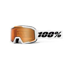 100% VALNOR snow goggle, Base White - Amber Lens
