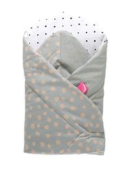 Ecouteurs bébé Soft avec garnissage hypoallergénique certifié Öko-Tex Standard 100, éclaboussure d'abricot