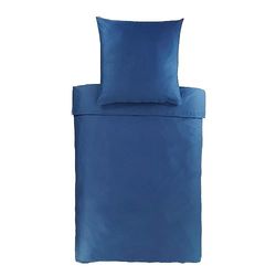 Bassetti Bed Linen, Cotton sateen, Blue, 135 x 200