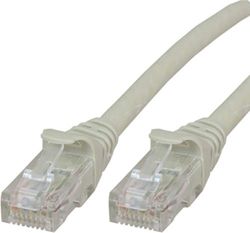 Microconnect utp650booted 50 m Cat6 U/UTP (UTP) Gris – Câble de réseau (RJ-45, RJ-45, Mâle/Mâle, Cat6, U/UTP (UTP), Gris)