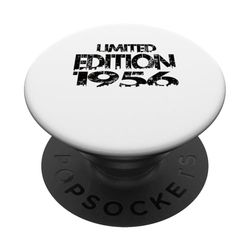 Edición Limitada 1956 Cumpleaños 1956 Nacido en 1956 PopSockets PopGrip Adhesivo