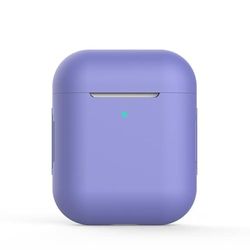 Carcasa de Silicona para Apple Airpods 2, Color Morado