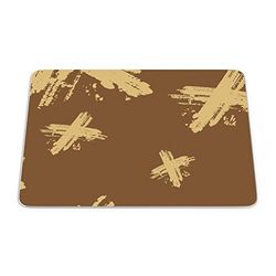 Bonamaison, Rectangle Pop Art Digital Printed Mouse Pad, Non-Slip Base, for Office and Home, Size: 22 x 18 cm