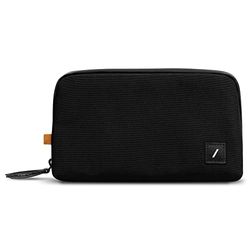 Native Union Stow Lite Organizer W.F.A Tech Organizer – minimalistisk resväska tillverkad av återvunnet material för vardaglig tillbehörslagring och skydd – lagrar kablar, laddare och mer (svart)