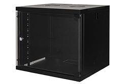 LINK LK1909UN Armadio Rack 19" 9 Unità da Muro per Reti (A) 485 x (L) 540 x (P) 450 mm, Nero