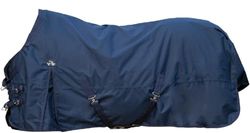 HKM Kombi 2 Coperta da esterno con sistema a clip Rosso Scuro 145