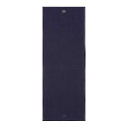 Yogitoes Manduka Yogahanddoek, rubberen gripstippen, antislip onderkant, sneldrogende fitnesshanddoek voor hot yoga, pilates, oefening - 175 cm, middernacht