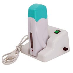 EpilWax Wasverwarmer voor 100 ml Roll-Ons met Afneembare Plug - Wasverwarmer Apparaat voor smeltnavulpatronen (Modulaire basis, Wit)