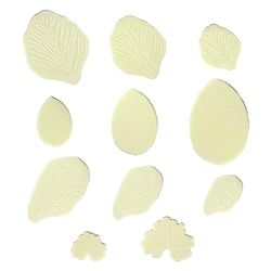 JEM 103FF042 Lot de 11 Emporte Pièces, Plastique, Blanc, 17 x 2 x 22 cm 103FF042