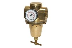 RIEGLER 101313-484.55 B regolatore di pressione per acqua, con manometro, G 1 1/2, 0,5-6 bar, 1 pezzo