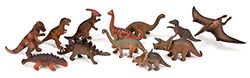 Miniland - Dinossauros de brinquedo, 12 figuras