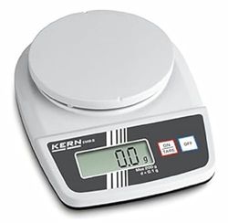 KERN Báscula de precisión para estudios experimentales, 500 g, legibilidad de 0,1 g, 5 unidades