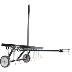 Agri-Fab AG45-0294 40" Werkbreedte Spring-Tine Dethatcher - Zwart