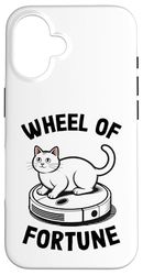 Wheel Of Fortune Cat Joke Robot Vacuum Cleaner Cat Case for iPhone 16