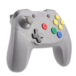 Brawler64 Wireless Edition Controller for Nintendo 64 (Grey)