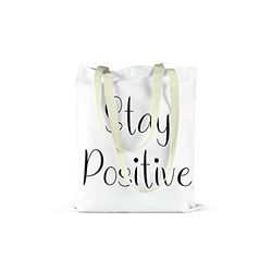 Bonamaison Printed Tote Bag, Reusable Grocery Bag, Shopping Bag, Machine Washable, Foldable, Canvas Cloth Bag with Handles, Size: 34x40 Cm