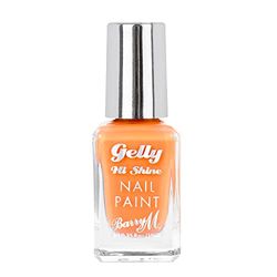 Barry M Gelly Hi Shine Nail Paint, Shade Pumpkin |Orange Glossy Nail Polish