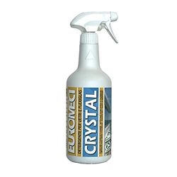 Euromeci Crystal Limpador para cristais e plexiglass, 750 ml