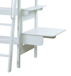 roba Baumann 523153 Bureau Approprié pour Jouer Lit Blanc 75 x 82,5 x 62 cm